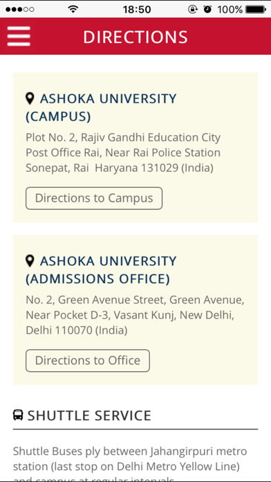 AshokaUniv screenshot 3