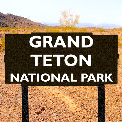 Grand Teton National Park Map, Wyoming