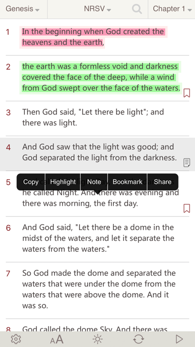 NRSV Bible(Holy Bible NRSV+Chinese Union Version)のおすすめ画像2