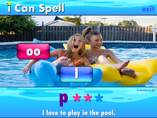 i Can Spell with Phonics iPad screenshot 4 - Education app