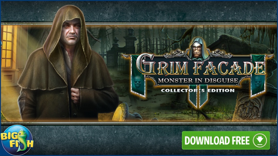 #5. Grim Facade: Monster in Disguise - Hidden Objects (iOS) 由: Big Fish Games, Inc