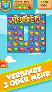 fruita crush - match 3 spiele iphone bildschirmfoto 1