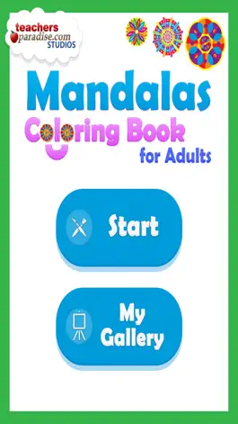 Game screenshot Mandalas Adult Coloring Book mod apk