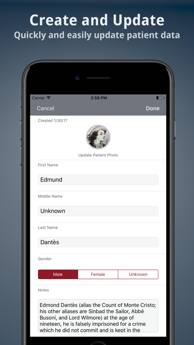 Patient Records - EHR iPhone screenshot 4 - Medical app