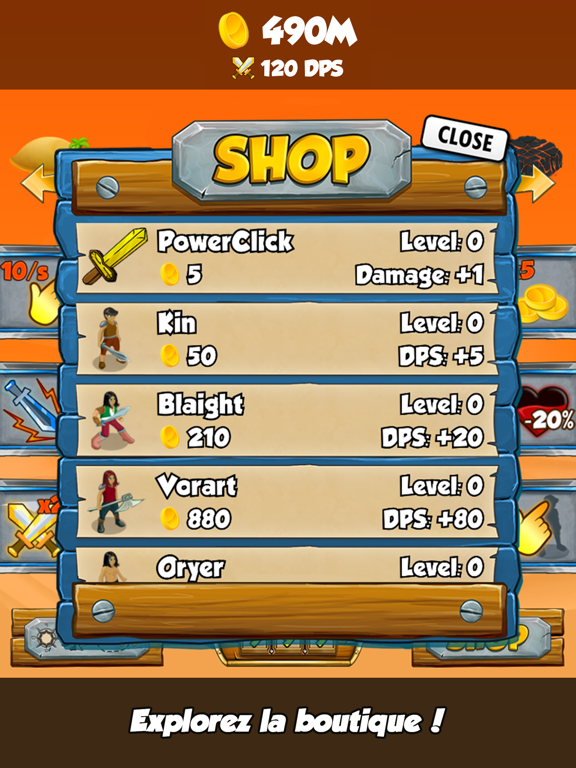 Screenshot #6 pour Epic Clickers