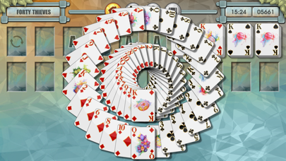 How to cancel & delete Forty Thieves Solitaire Hearts & Spades Patience from iphone & ipad 2