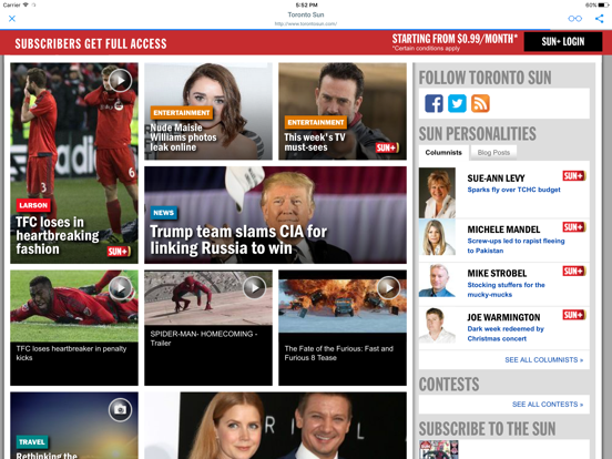 Screenshot #5 pour CANADIAN NEWSPAPERS and MAGAZINES