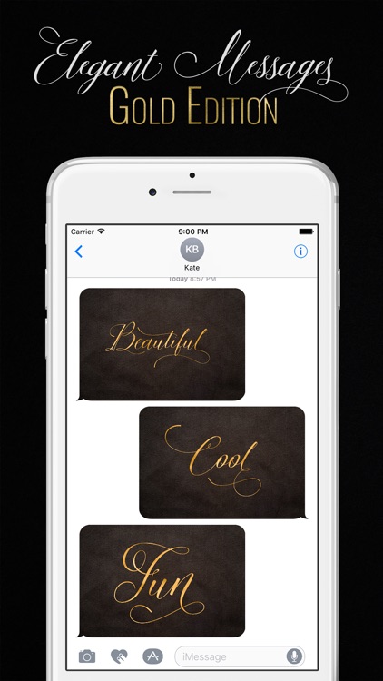 Elegant Messages Gold