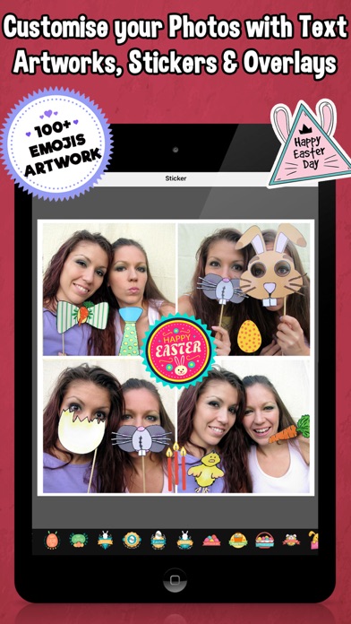 Screenshot #3 pour Easter Photo Frames Collage Editor