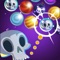 It is a bubble shooter game of Halloween Style