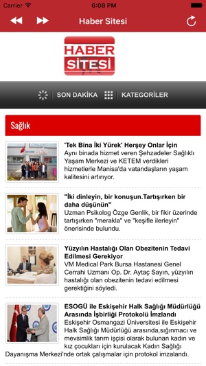 Haber Sitesi(圖3)-速報App