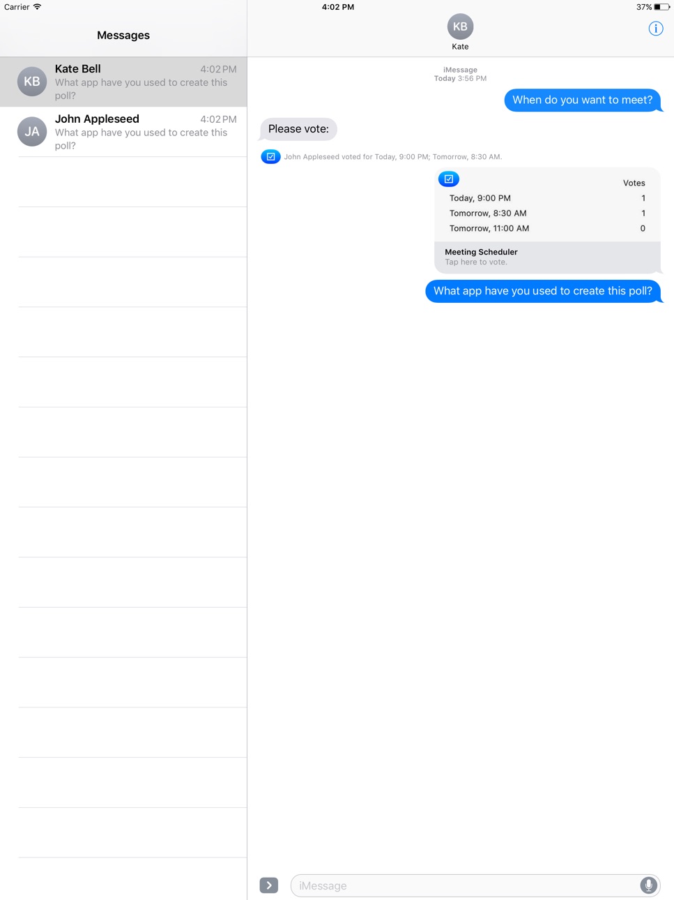 iPad screenshot
