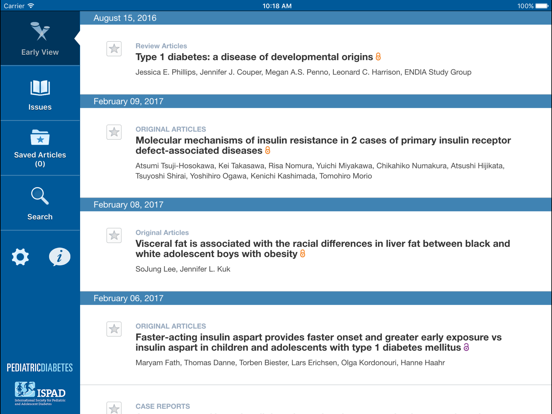 Screenshot #5 pour Pediatric Diabetes