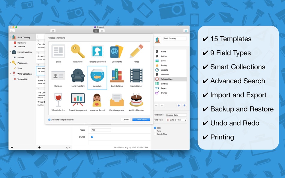 #1. Steward Database Lite (macOS) 由: Ryan Thread