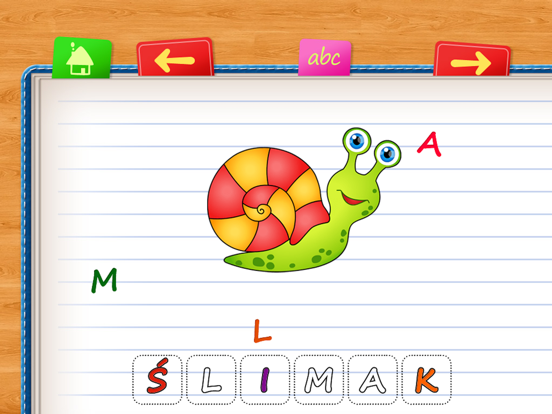 Screenshot #5 pour Alfabet dla Dzieci -Edukacja, Ortografia, Pisownia