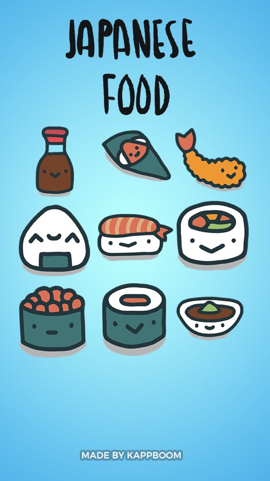 Japanese Hand-Drawn Food Collection - 1.0 - (iOS)