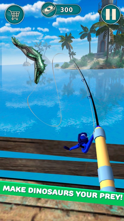 Dino Fishing Simulator 3D