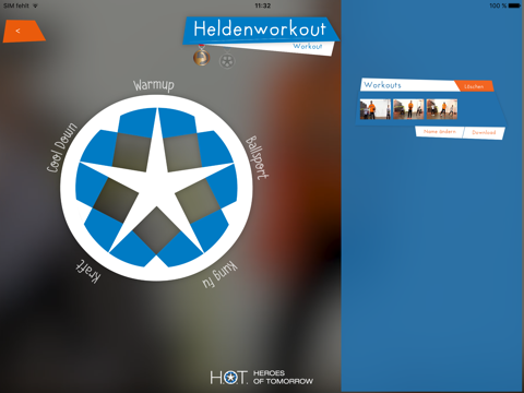 Heldenworkout screenshot 3