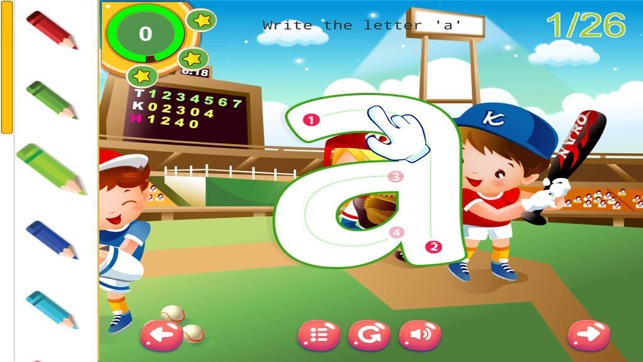 在學齡前學習字母 ABC 遊戲字母表(圖1)-速報App