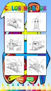 Train Coloring Book - Activities for Kid screenshot #4 for iPhone