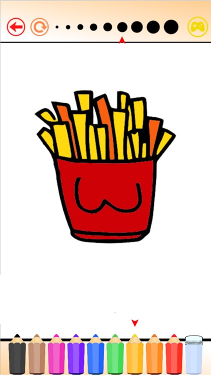 Hello Food - Coloring Book for me & children