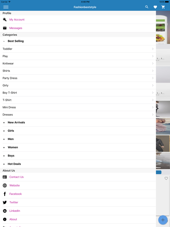 Screenshot #5 pour Firstwire Shopping App