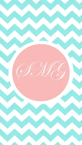 Game screenshot Girly Monogram Wallpapers - Cute Colorful Themes mod apk