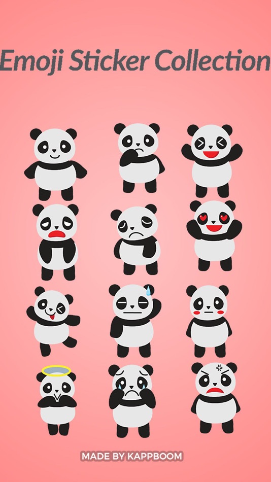Fantastic Panda Emojis - 1.0 - (iOS)