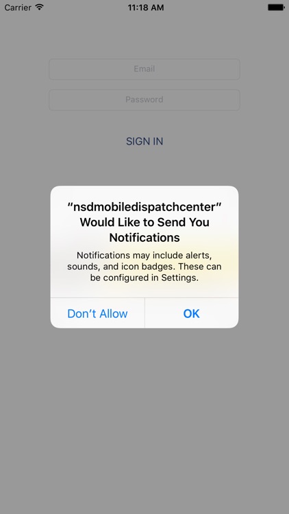 NSD Mobile Dispatch Center