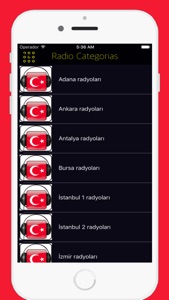 Radio Turkey - Turkish Live Radios Stations Online screenshot #1 for iPhone