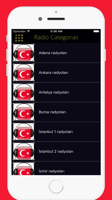 Screenshot #1 pour Radyo Türkiye FM - Radyolar Türkçe / Radio Canli