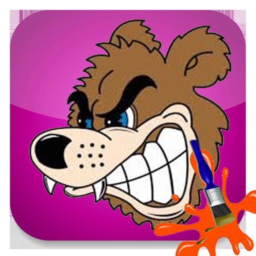 Total Masha Bear Coloring Book - for Kids iOS App