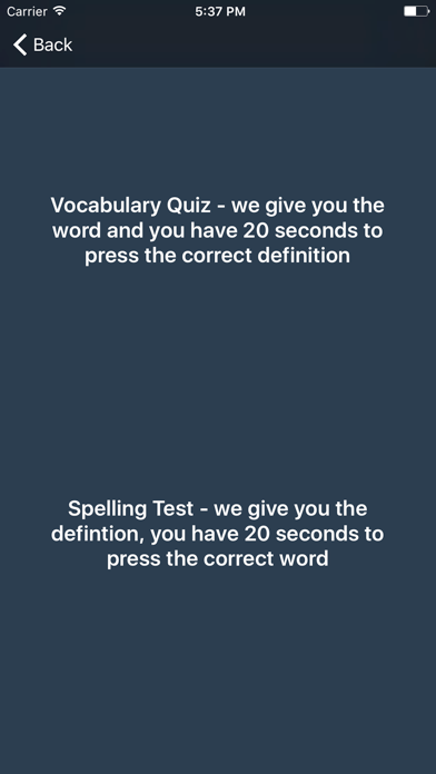 Screenshot #2 pour Real Estate Vocabulary Quiz Free