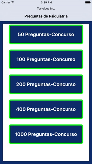 Preguntas de Psiquiatria
