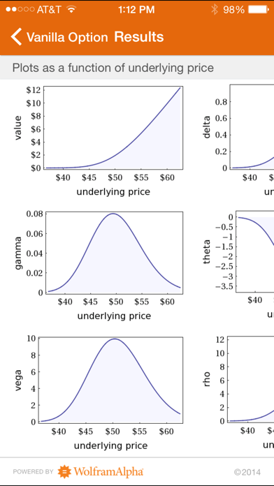 Wolfram Investment Calculator Reference App Screenshot