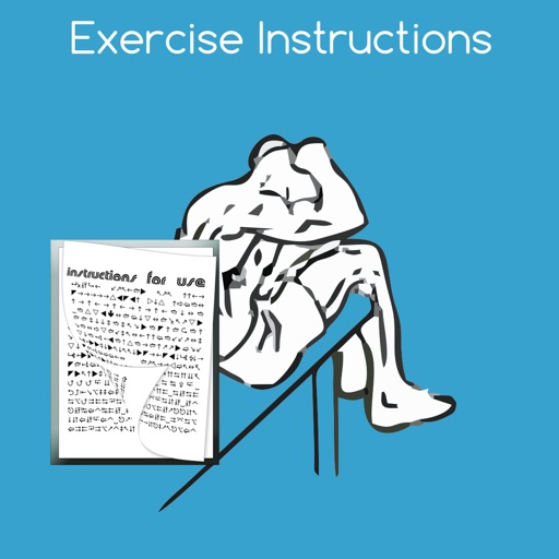 Exercise instructions icon