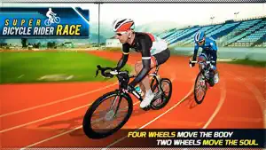 Bicycle Rider Racing Simulator screenshot #1 for iPhone