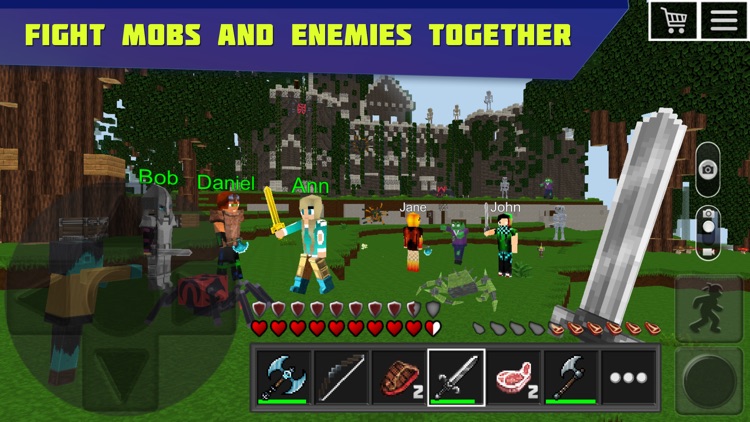 Planet of Cubes Survival Games screenshot-4