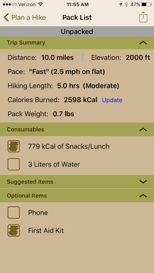 Pack List: Day Hiking Guide(圖4)-速報App