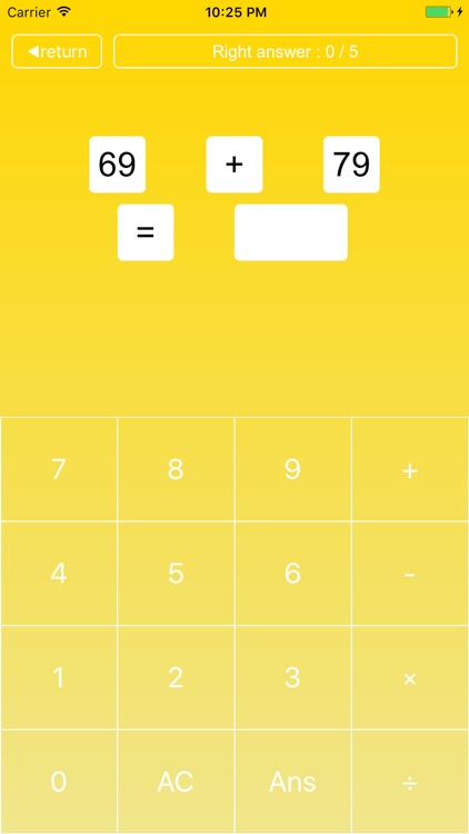 2digit　mental arithmetic training