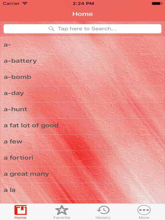 Screenshot #5 pour English to Russian Offline Dictionary