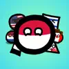 Countryball stickers for iMessage delete, cancel