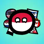 Countryball stickers for iMessage App Contact