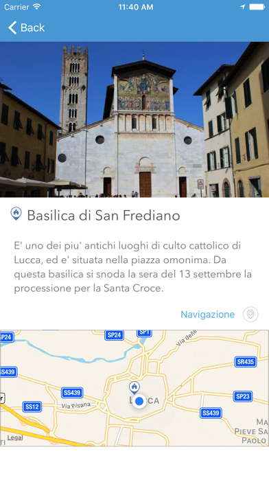 Screenshot #2 pour LuccaMap - Lucca Points of Interest Travel Guide