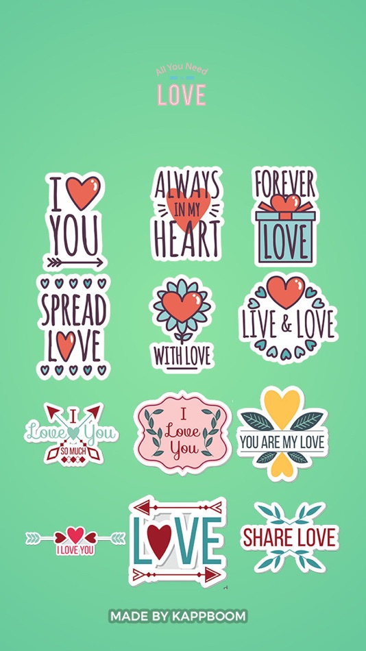 Love Collection Stickers - 1.0 - (iOS)