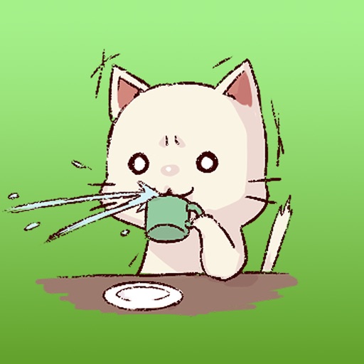 Kawaii Baby Cat Japanese Stickers Vol 2 iOS App