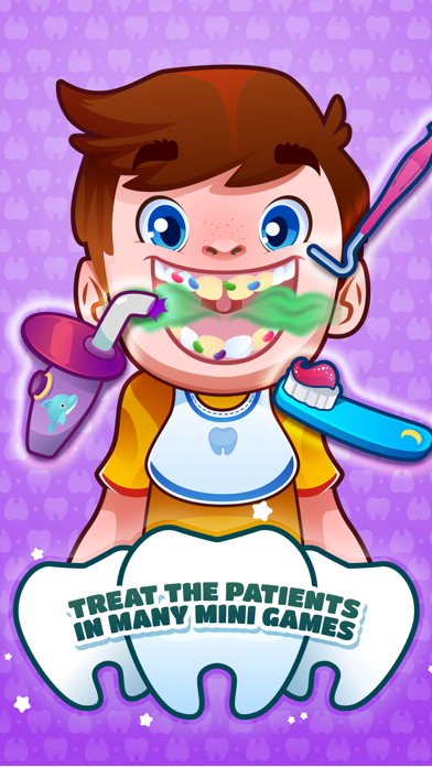The Dentist Dream - Dr. Rabbit: Teeth Doctor Game iPhone screenshot