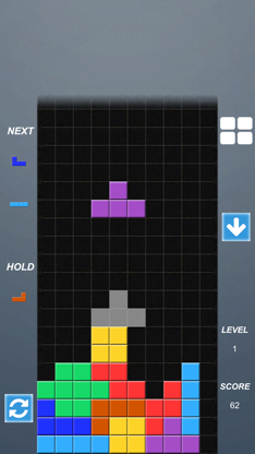 Falling Block Puzzle Game screenshot 1