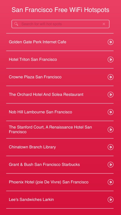 San Francisco Wifi Hotspots