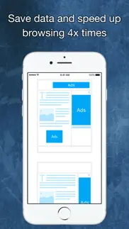 ad blocker - block ads and tracking in safari iphone screenshot 3